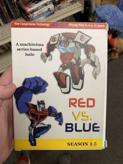 You remember the famous Transformer machinima Red Vs. Blue don’t you ...