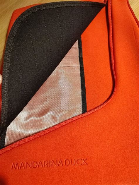 Mandarina Duck - Red laptop bag. Excellent condition | eBay