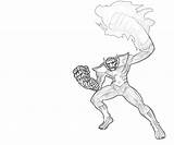 Skrull Power  Lowland Seed sketch template