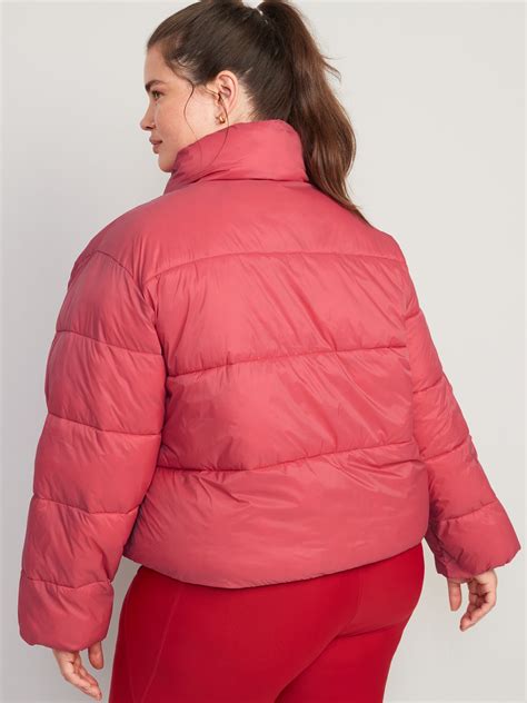 Water-Resistant Frost Free Short Puffer Jacket | Old Navy
