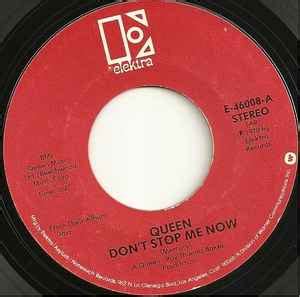 Queen – Don't Stop Me Now (1979, AR, Red Label, Vinyl) - Discogs