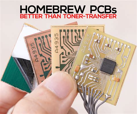 Single Sided PCB Home Fabrication (Presensitized PCB) : 21 Steps (with Pictures) - Instructables