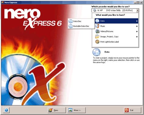 Burning Data and Print Labels - Nero LightScribe Documentation