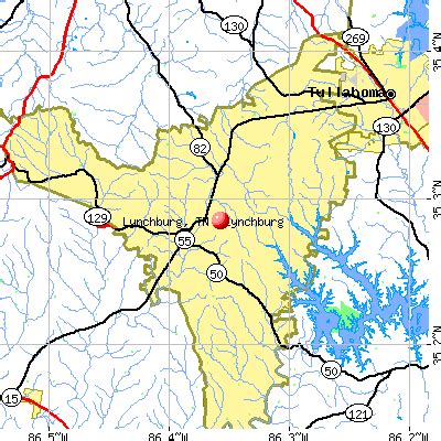 Lynchburg, Tennessee (TN) profile: population, maps, real estate, averages, homes, statistics ...