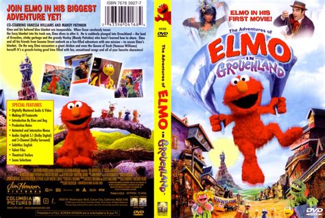 The Adventures of Elmo in Grouchland - Movie DVD Scanned Covers - The Adventures of Elmo in ...