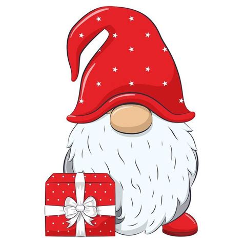 Christmas Gnome Clipart EPS PNG JPEG Nordic Gnome New Year | Etsy ...