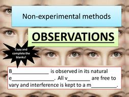 Observations | Teaching Resources