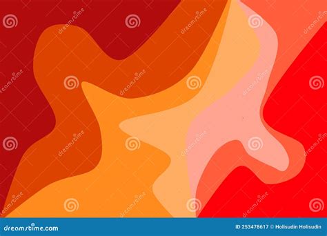 Red Yellow Brown Gradient Color Abstract Background Stock Illustration - Illustration of ...