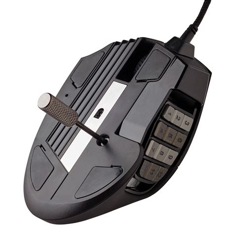 Scimitar Elite RGB Optical MOBA/MMO Gaming Mouse Corsair Black - Versus ...