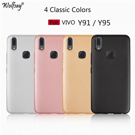 Ultra Thin TPU Phone Case Vivo Y95 Cover Vivo V1807 Y95 Fashion Stripe Silicone Cover For Vivo ...