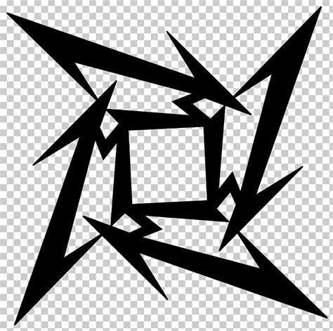 Metallica Logo PNG, Clipart, Angle, Area, Black, Black And White, Decal Free PNG Download