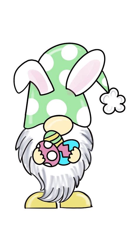 Excited to share the latest addition to my #etsy shop: Easter Gnome Door Hanger TEMPLATE - Gnome ...