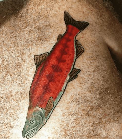 Salmon Fish Tattoo Design Images (Salmon Fish Ink Design Ideas) Birds Tattoo, Ink Tattoo, Fish ...