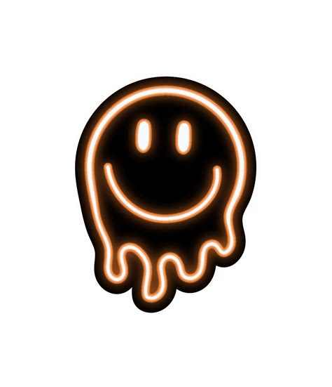 "neon sign dripping smiley face" Sticker for Sale by keeganemma | Drip smiley face wallpaper ...