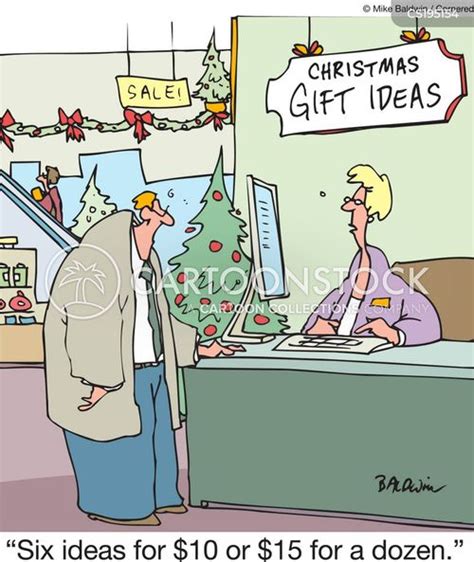Xmas Shopping Cartoons and Comics - funny pictures from CartoonStock