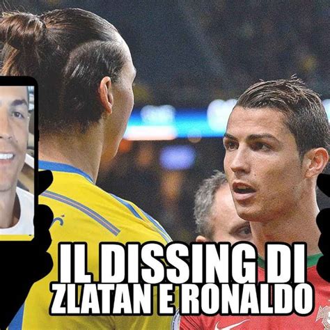 Il Dissing tra Zlatan Ibrahimovic e Cristiano Ronaldo - VIDEO COATTO (Ibrahimovic)