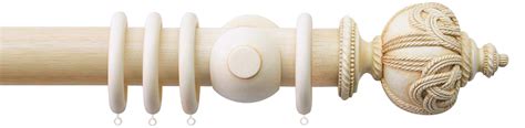 Jones Florentine 63mm Ivory Curtain Pole Rope | Just Poles