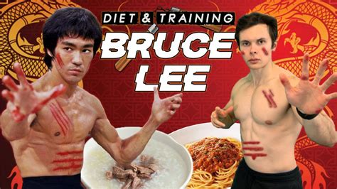 I Tried BRUCE LEE'S Diet & Training | Nunchucks + Liver Congee - YouTube