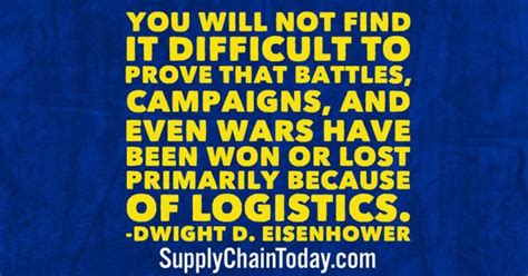 Logistics Quotes - Supply Chain Today - Supply Chain Today