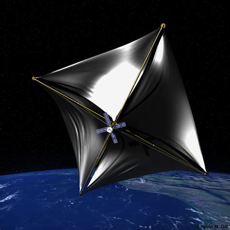 Solar Sail Passing Over Earth | The Planetary Society