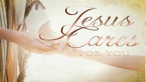 jesus cares for you song - YouTube