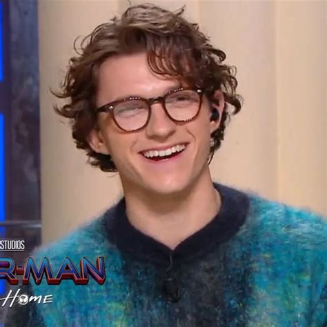 spiderman no way home - tom holland interview icons | Tom holland ...