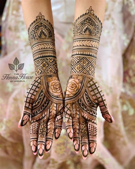 floral henna design - ShaadiWish