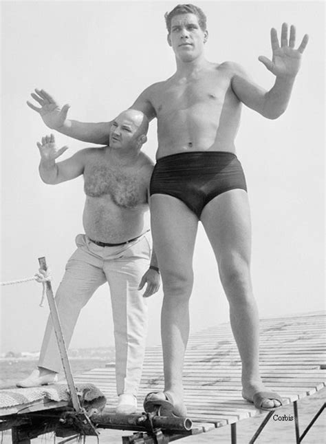 Vintage Photos of Famous People Hanging Out at the Beach - Andre the Giant | Guff