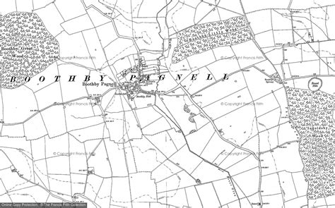 Old Maps of Boothby Pagnell - Francis Frith