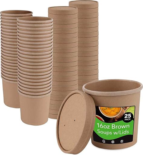 Amazon.com: disposable soup cups with lids