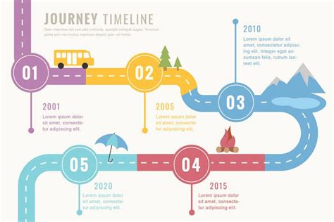 50 Free Timeline Infographic Templates for Time-Related Visuals | Timeline infographic, Timeline ...