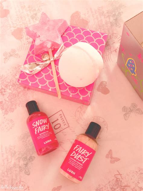 Review: Lush Snow Fairy's Castle Gift Box - Hello Lizzie Bee