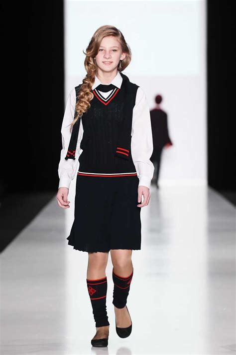 MBFW Russia Fall 2014: Middle School Uniform - FashionWindows