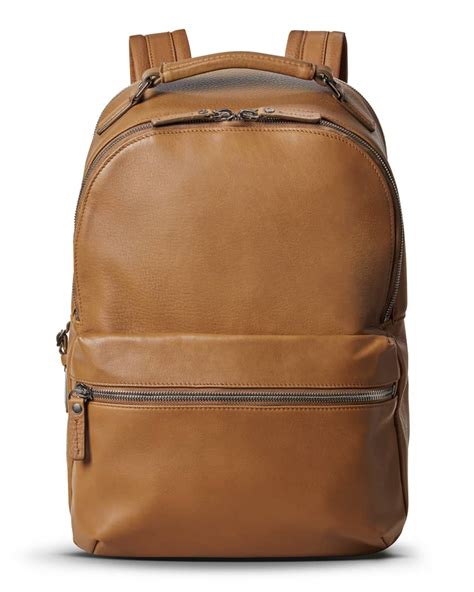 Shinola Men's Runwell Leather Backpack | Neiman Marcus