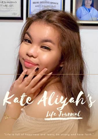 Kate Aliyah's Life Journal