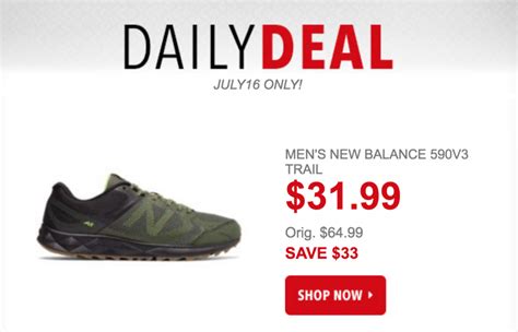 Men's New Balance 590v3 Trail Running Shoes Just $31.99 Today Only! - Freebies2Deals