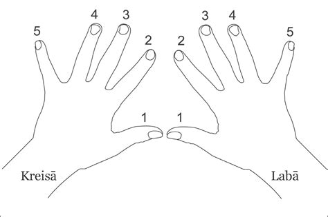 Pirkstu numerācija - Soundstop.lv