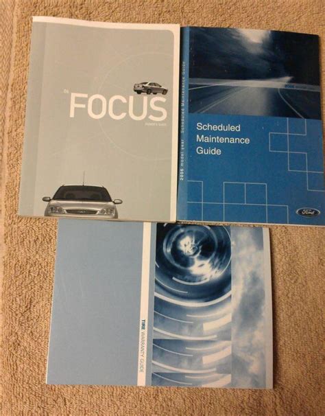 Sell 2006 Ford Focus Owners Manual and Warranty Book Set in Phoenix, Arizona, US, for US $18.95