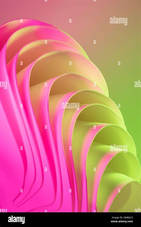 Green And Pink Abstract Wallpapers