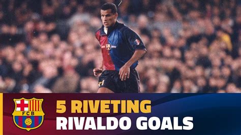 Compilation: Rivaldo's best goals for FC Barcelona - YouTube