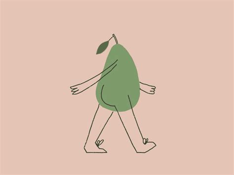 Mr Pear by Xana Ramos on Dribbble