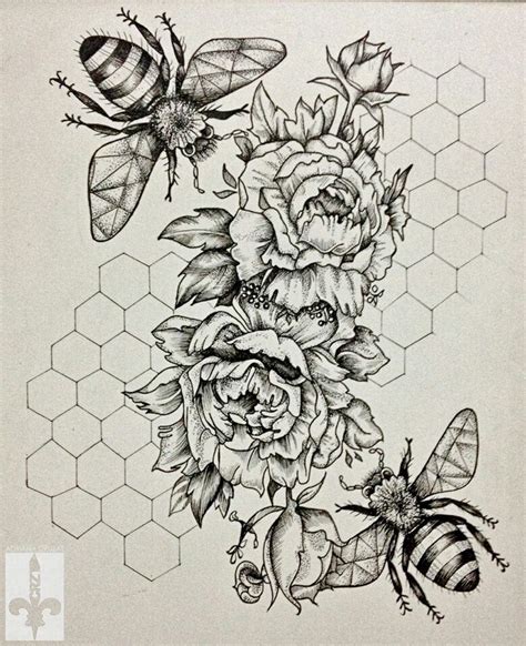 Pin by LENANEL on Neat Tats | Bee art, Drawings, Bee tattoo