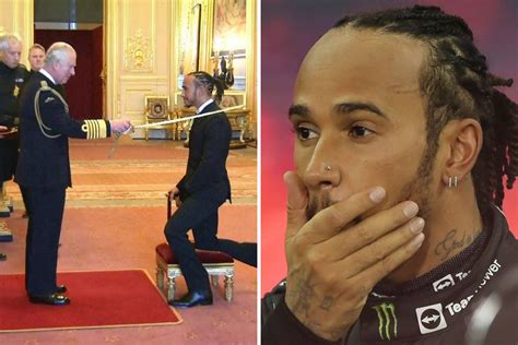 Sir Lewis Hamilton formally knighted by Prince Charles at Windsor Castle