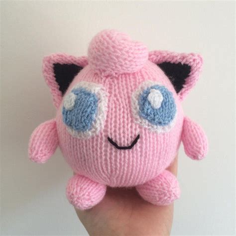 Jigglypuff pokemon toy amigurumi Plushie Patterns, Knitting Patterns Toys, Crochet Stitches ...