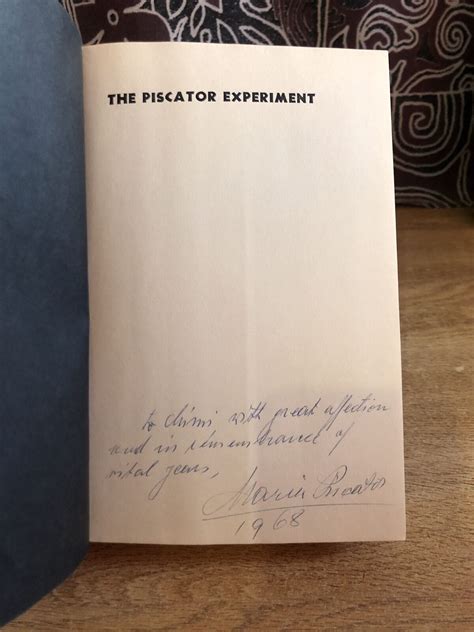 The Piscator Experiment: The Political Theatre [Signed, First Ed.] | eBay