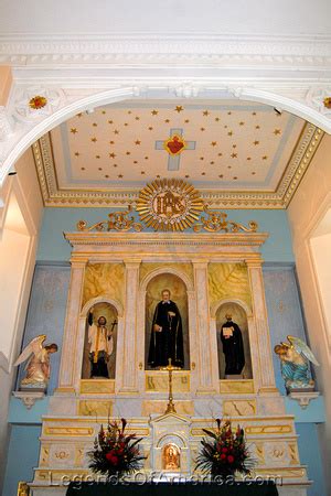 Legends of America Photo Prints | Churches | Albuquerque, NM - San Felipe de Neri Church Interior