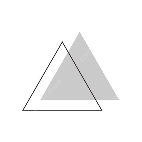 Triangle Ornament Vector, Triangle, Ornament, Aesthetic PNG and Vector with Transparent ...