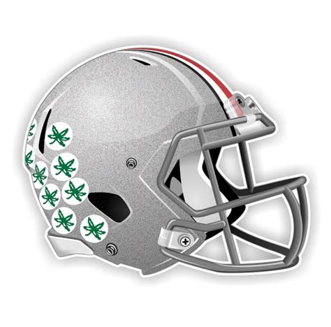 Ohio State Buckeyes Football Helmet Precision Cut Decal / Sticker