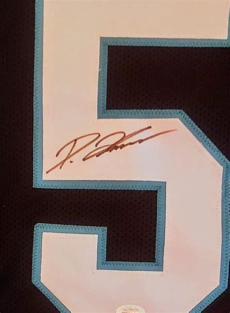 Dionte Johnson Autographed Signed Carolina Panthers Custom Jersey with JSA | eBay