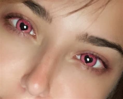 Heart Eyes contact lenses : r/ATBGE